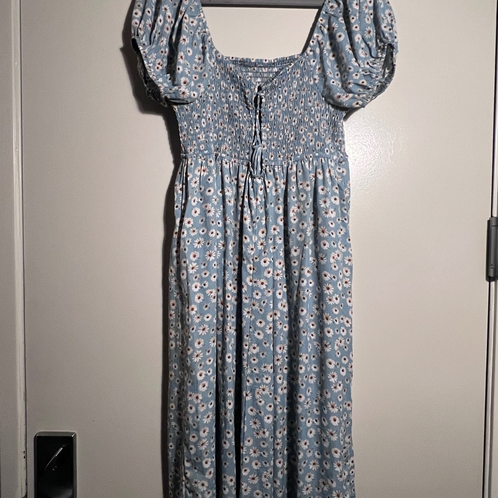 Daisy Puff Sleeve Maxi Dress - Picture 3 of 3